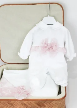 Deolinda Tutina Panna/Rosa per Neonate