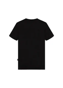 Dickies Kids T-shirt Nera con Micro Logo per Bambini