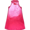 Diesel Kids Abito Fucsia Metallizzato con Oval D per Bambine
