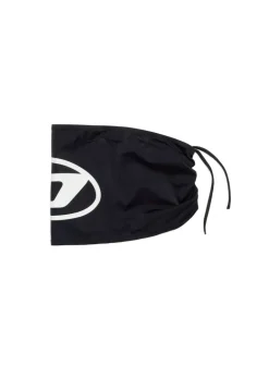 Diesel Kids Copricostume Nero con Oval D per Bambine