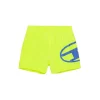Diesel Kids Costume Boxer Giallo Fluo con Oval D per Neonati