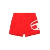 Diesel Kids Costume Boxer Rosso con Oval D per Neonati