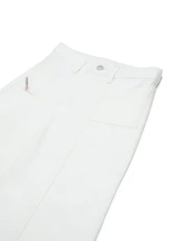 Diesel Kids Jeans Flare Bianco D-Akii per Bambine