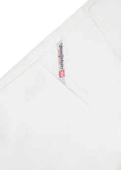 Diesel Kids Jeans Flare Bianco D-Akii per Bambine