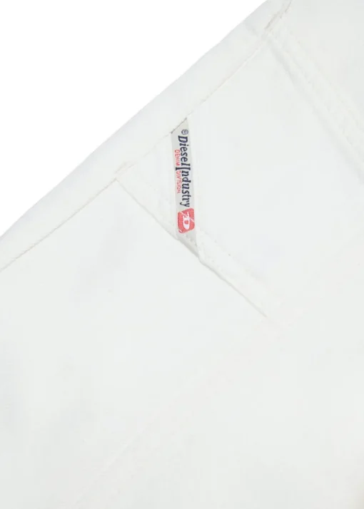 Diesel Kids Jeans Flare Bianco D-Akii per Bambine