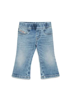 Diesel Kids JoggJeans Chiaro a Zampa per Neonate