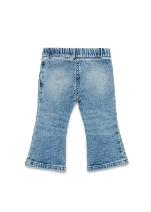 Diesel Kids JoggJeans Chiaro a Zampa per Neonate