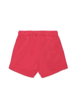 Diesel Kids Shorts Fucsia con Micro Oval D per Bambine