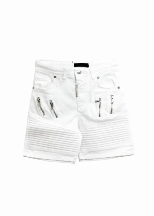 Do Not Conform Short Jeans Bianco per Bambini