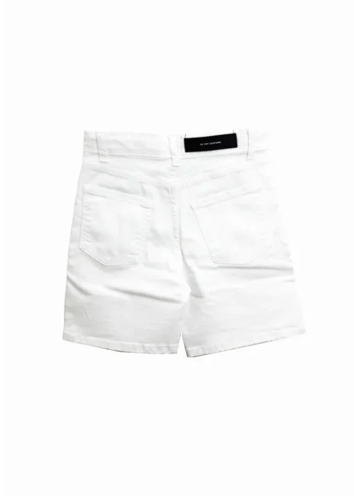 Do Not Conform Short Jeans Bianco per Bambini