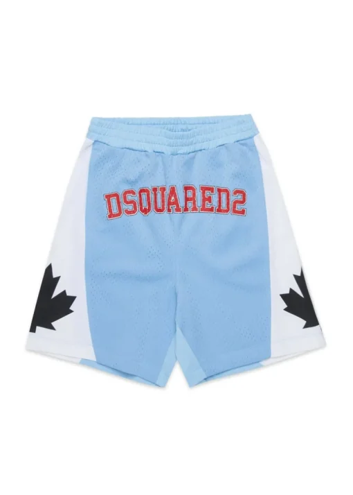 Dsquared2 Kids Bermuda Basket Canadian Leaf