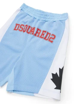 Dsquared2 Kids Bermuda Basket Canadian Leaf