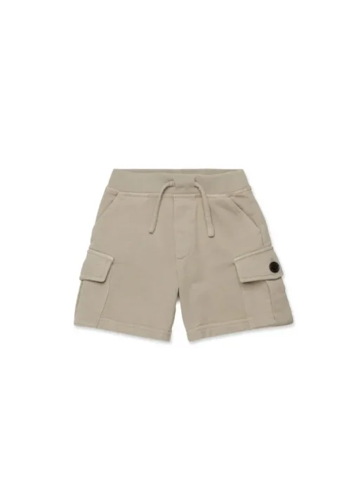 Dsquared2 Kids Bermuda Beige con Tasconi per Neonati