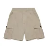 Dsquared2 Kids Bermuda Beige con Tasconi per Bambini