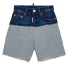 Dsquared2 Kids Bermuda Grigio/Denim per Bambini