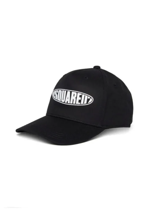Dsquared2 Kids Berretto Nero con Logo