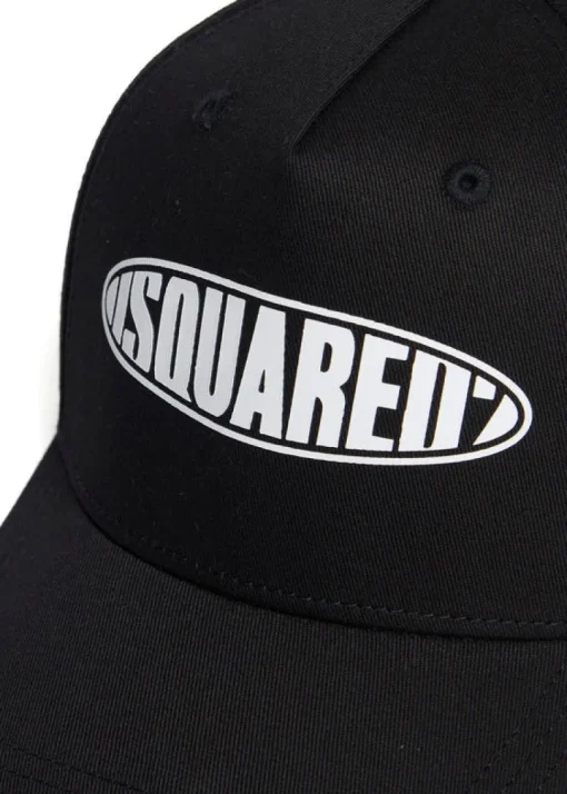 Dsquared2 Kids Berretto Nero con Logo