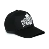 Dsquared2 Kids Cappello da Baseball Nero con Stampa Logo