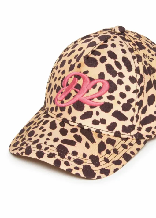 Dsquared2 Kids Cappello Maculato con Logo per Bambine