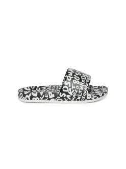 Dsquared2 Kids Ciabatte Slide All-over per Bambini
