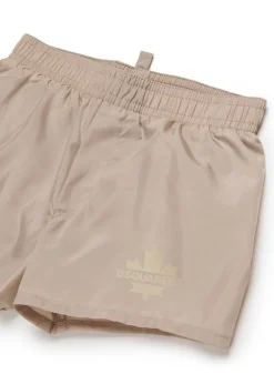 Dsquared2 Kids Costume Boxer Beige per Neonati