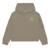 Dsquared2 Kids Felpa Con Cappuccio Beige per Bambini