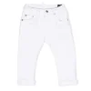 Dsquared2 Kids Jeans Bianco con applicazioni