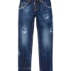 Dsquared2 Kids Jeans Denim Blu per Bambini