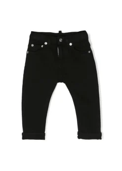 Dsquared2 Kids Jeans Nero per Neonati