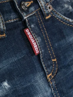 Dsquared2 Kids Jeans sfumato con abrasioni