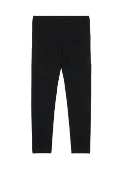 Dsquared2 Kids Leggings Neri con Stampa ICON per Bambine
