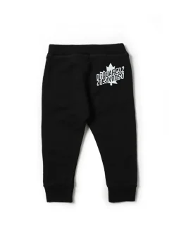 Dsquared2 Kids Pantaloni Joggers per Neonati Nero