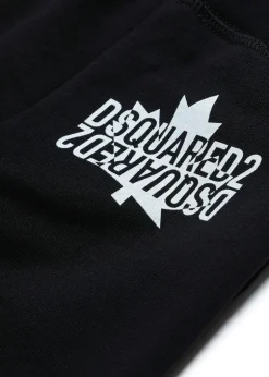 Dsquared2 Kids Pantaloni Joggers per Neonati Nero