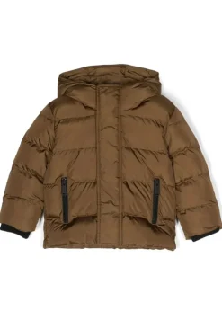 Dsquared2 Kids Piumino Imbottito Marrone Rubber