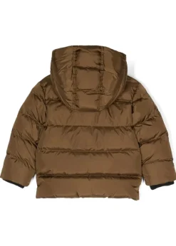 Dsquared2 Kids Piumino Imbottito Marrone Rubber