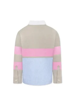 Dsquared2 Kids Polo con Design color-block