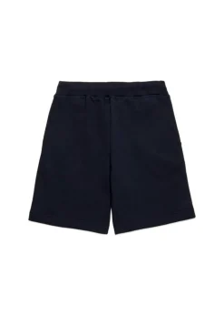 Dsquared2 Kids Short Neri con Logo per Bambini