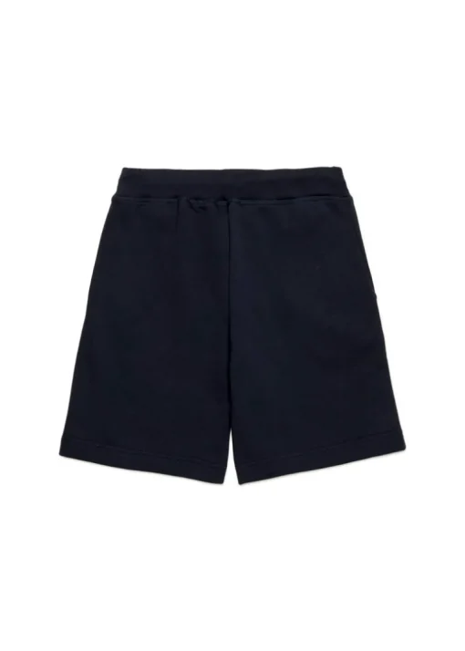 Dsquared2 Kids Short Neri con Logo per Bambini