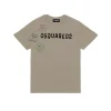 Dsquared2 Kids T-shirt Beige con Stampa Logo per Bambini