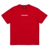Dsquared2 Kids T-shirt Rossa con Logo