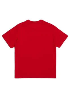 Dsquared2 Kids T-shirt Rossa con Logo