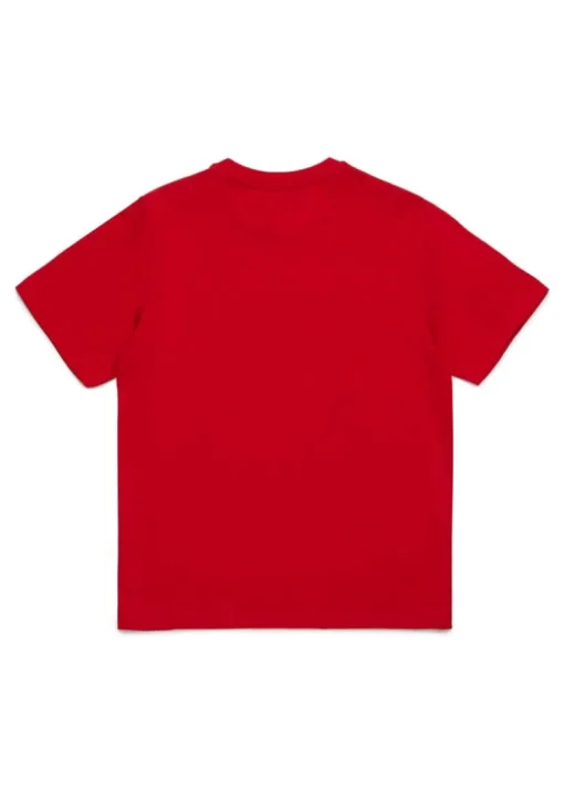 Dsquared2 Kids T-shirt Rossa con Logo
