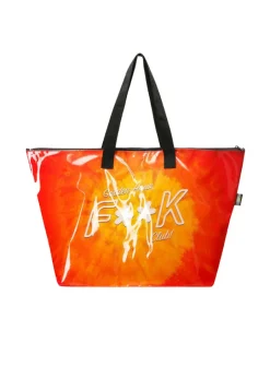 EffeK Borsa Mare Rosso/Arancio Lucido