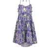 Effek Copricostume Abito Viola/Verde per Bambine