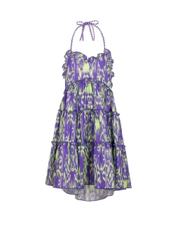 Effek Copricostume Abito Viola/Verde per Bambine