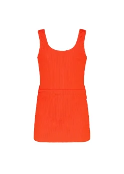 EffeK Copricostume Abito Corallo Fluo per Bambine