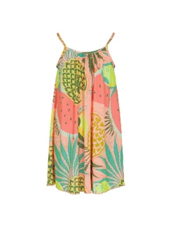 Effek Copricostume Abito Fantasia Fruits per Bambine