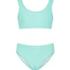 EffeK Costume Bikini a Fascia Acqua Marina per Bambine