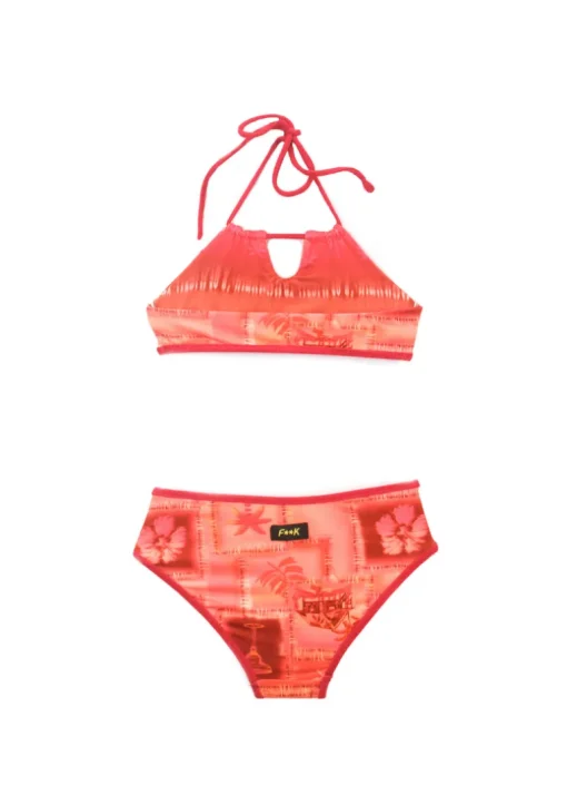 Effek Costume Bikini a Fascia Italian Vacations per Bambine