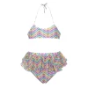 Effek Costume Bikini Fantasia con Ruches per Neonate